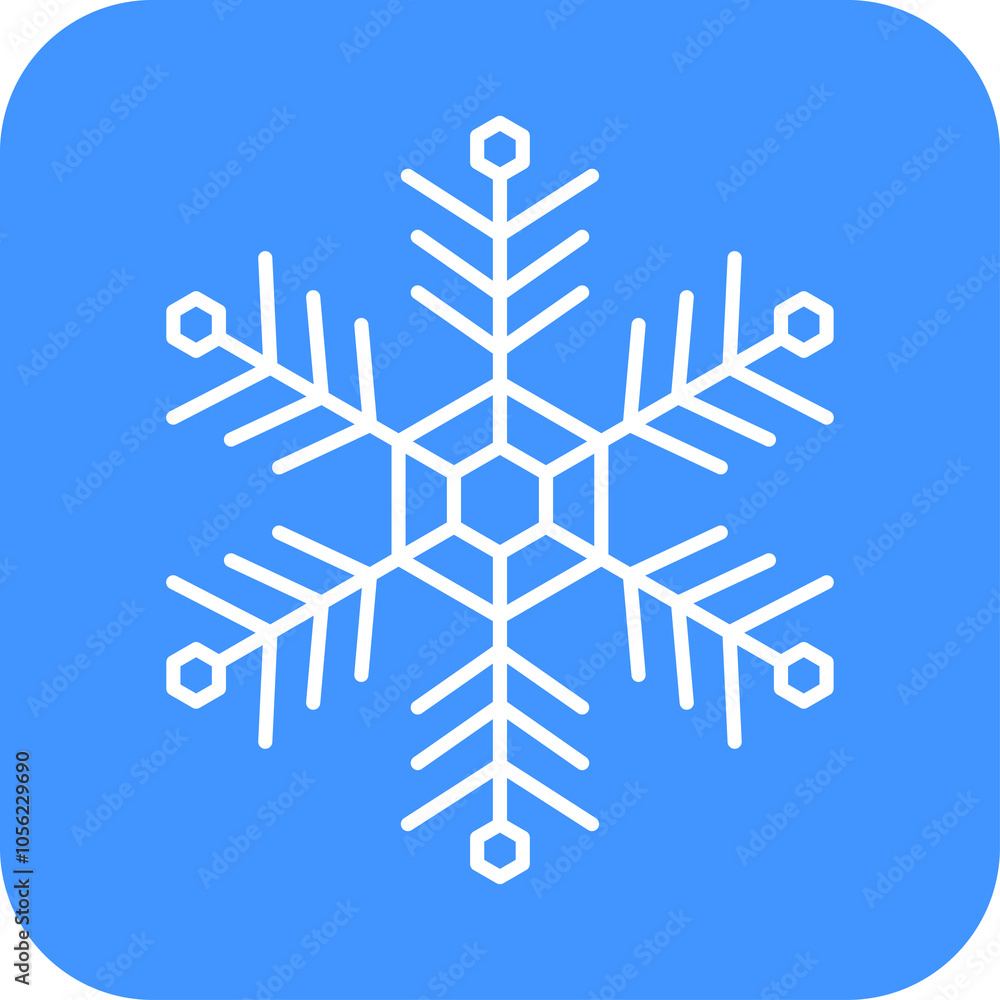 Snowflake icon. Line art illustration of snowflake icon. Snowflake shape. Christmas image. Outline Snowflake icon. Line art illustration of snowflake icon. Snowflake shape. Christmas image. Outline