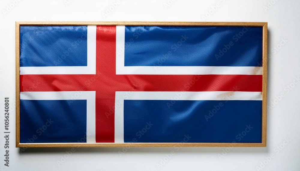 Fototapeta premium country flag in the wind