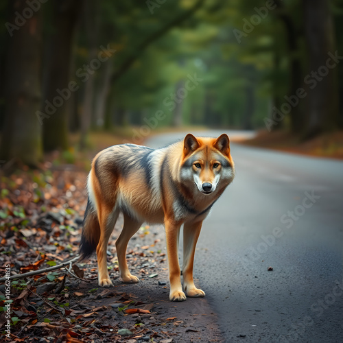 wolf dog photo