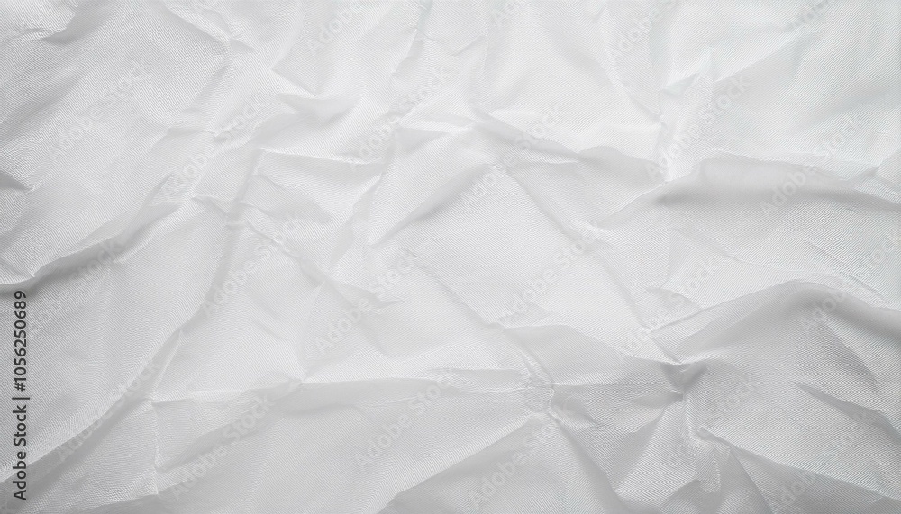 white crumpled paper