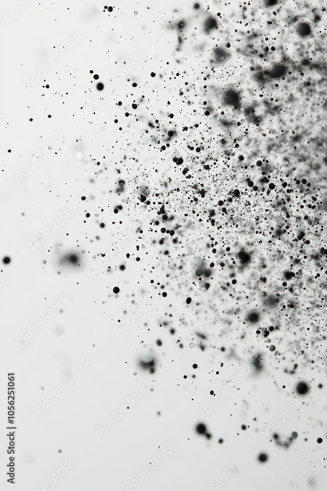Abstract particles in a clean white space, suitable for medical or corporate events. Abstract particles in a clean white space, suitable for medical or corporate events.