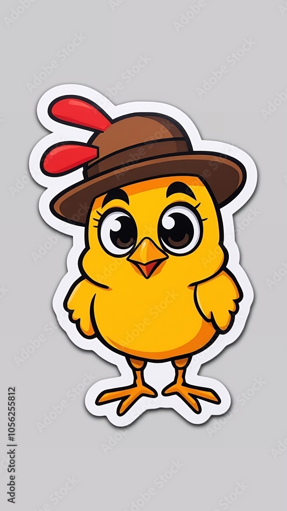 chick sticker chick sticker