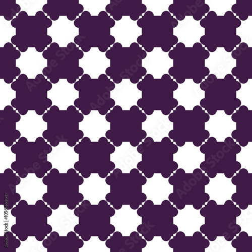 Vector illustration of seamless geometric pattern. Aesthetic tile. Factory-style decor.