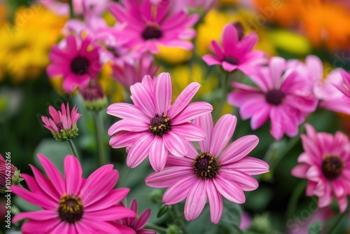 pink rudbeckia bouquet