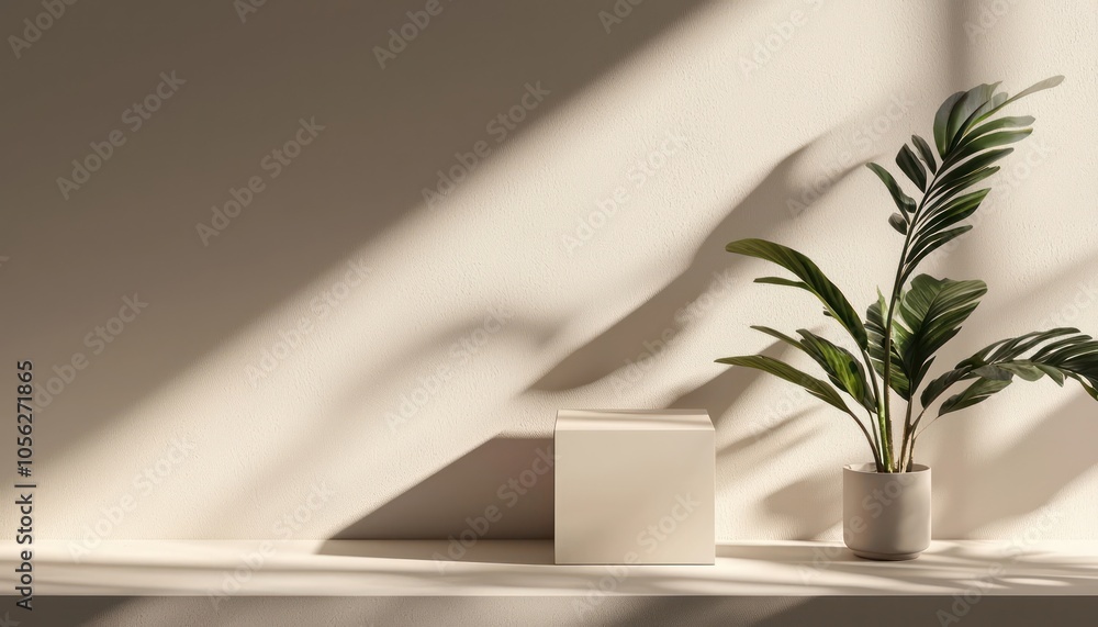 Light and shadow play on a neutral background, perfect for subtle product showcases. Light and shadow play on a neutral background, perfect for subtle product showcases.