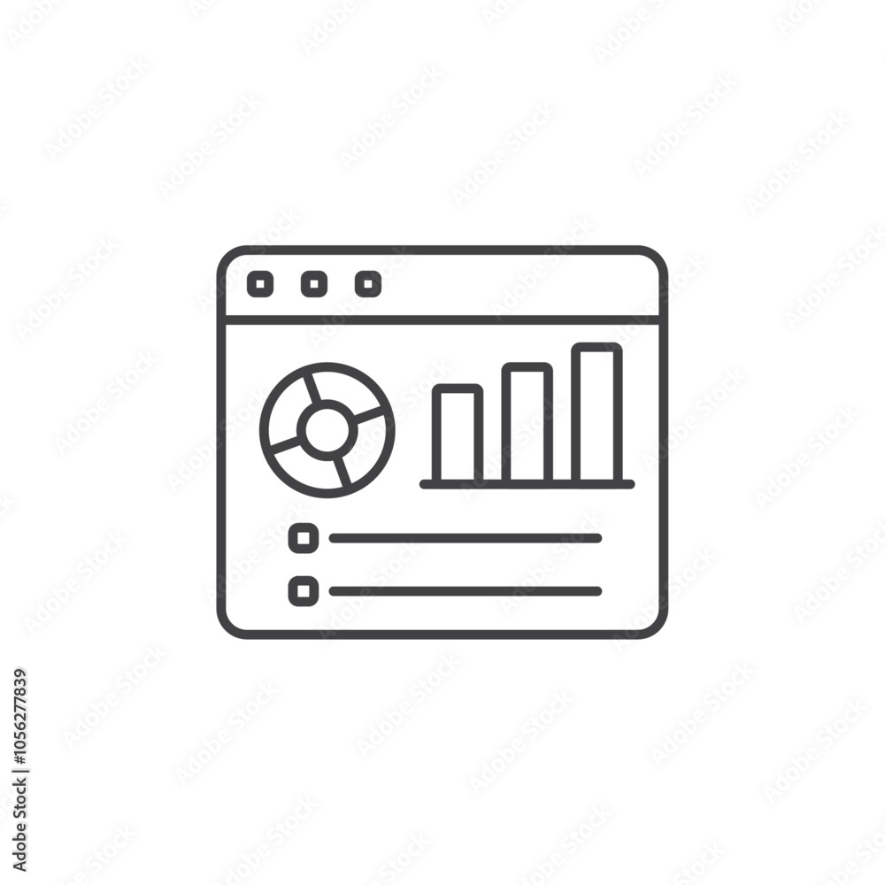 Dashboard icon Symbol mark in filled style Dashboard icon Symbol mark in filled style