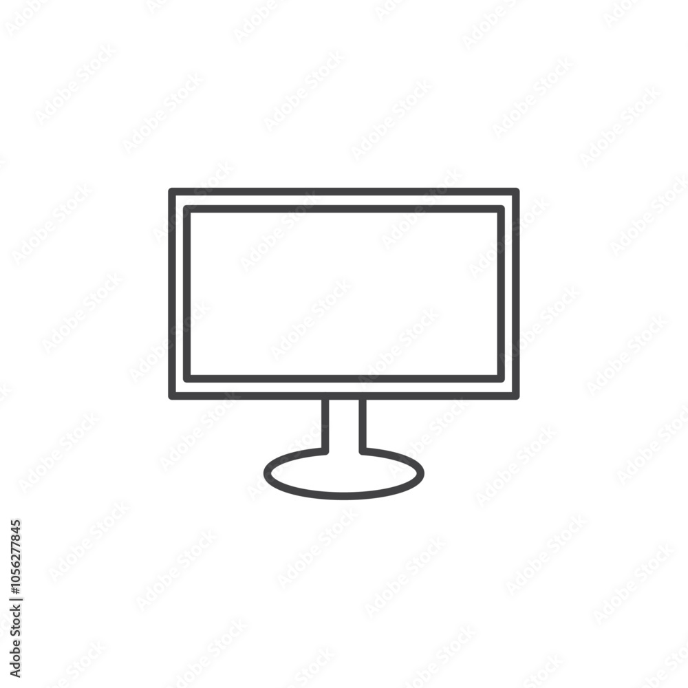 Desktop icon Symbol mark in filled style Desktop icon Symbol mark in filled style