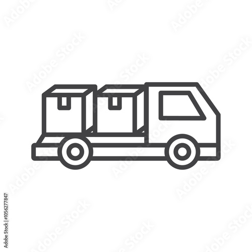 Wallpaper Mural Delivery icon Symbol mark in filled style Torontodigital.ca