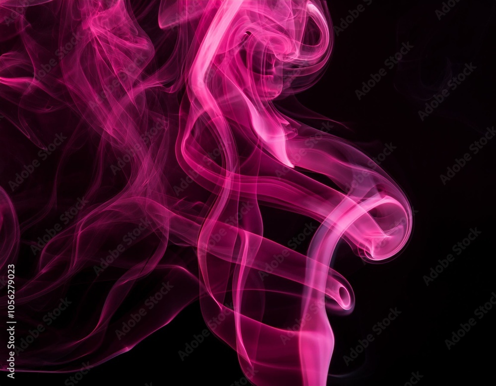 Obraz premium abstract pink smoke background
