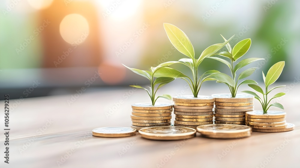 Growing Money Plant Coins Growing Money Plant Coins
