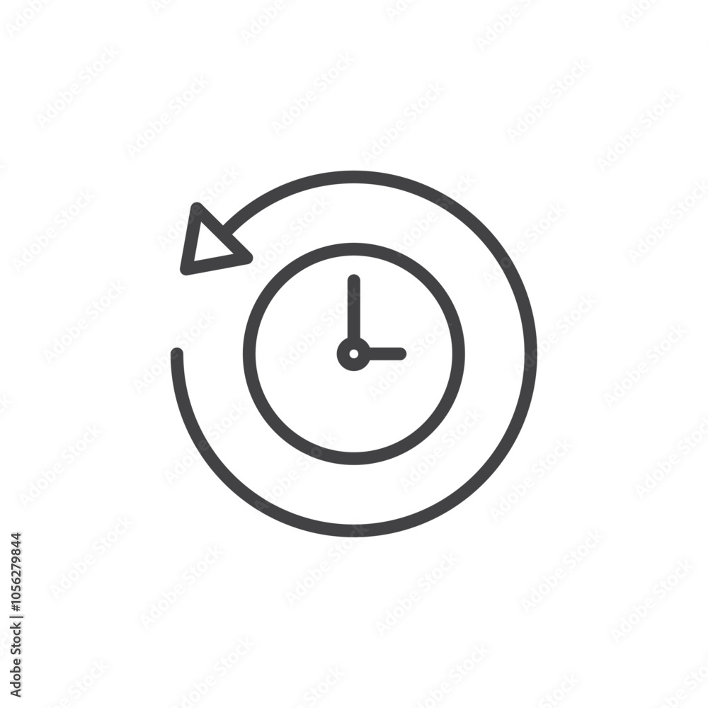 History icon Symbol mark in filled style History icon Symbol mark in filled style