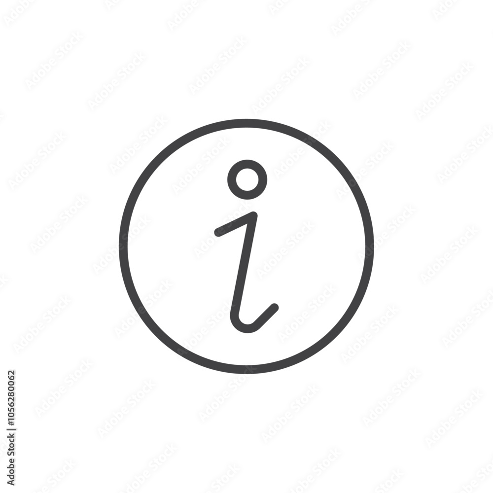 Info icon Symbol mark in filled style Info icon Symbol mark in filled style