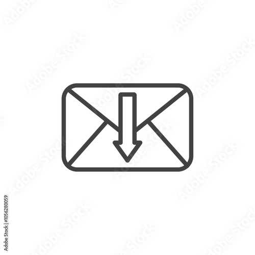 Free Download Inbox icon Symbol mark in filled style - GFXLoad