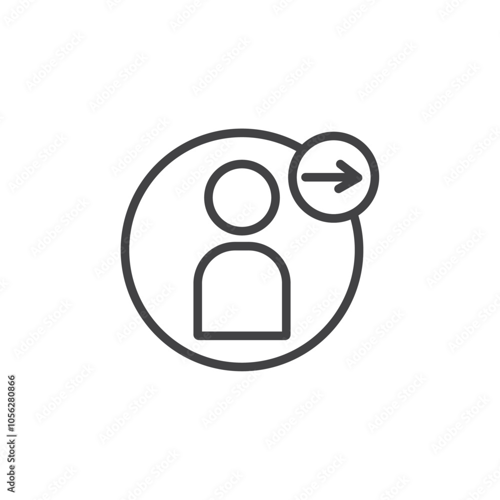 Login icon Symbol mark in filled style Login icon Symbol mark in filled style