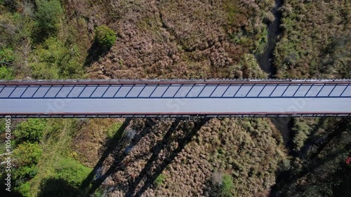 Doube's Trestle Bridge is a stunning historic landmark on the Kawartha Trail, offering breathtaking views from former railway. Perfect for hiking biking and enjoying nature. Popular tourist spot. photo