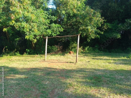 football field in the park