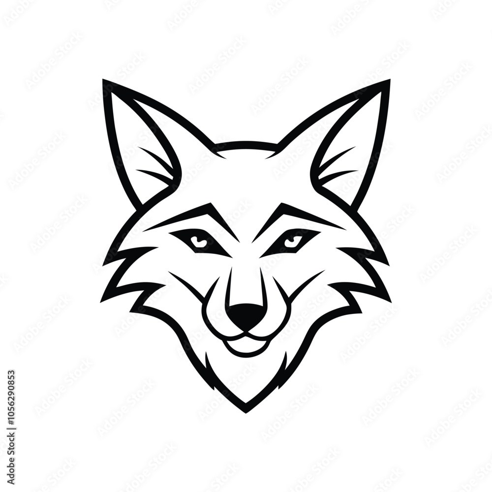 wolf head vector wolf head vector
