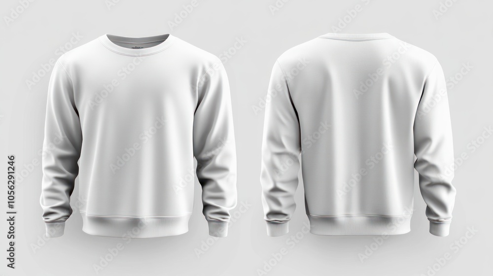 White Sweatshirt Mockup White Sweatshirt Mockup