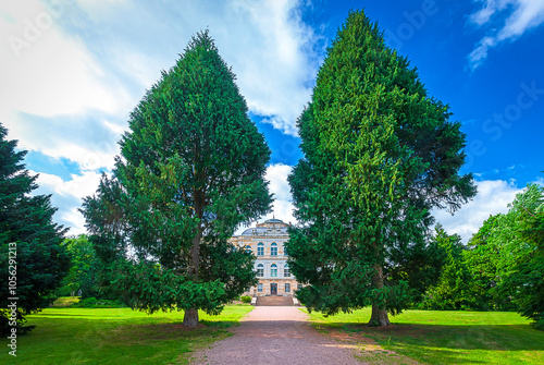 Ducal Museum, part of the early baroque Friedenstein Palace ensemble at Gotha, Thuringia, Germany photo