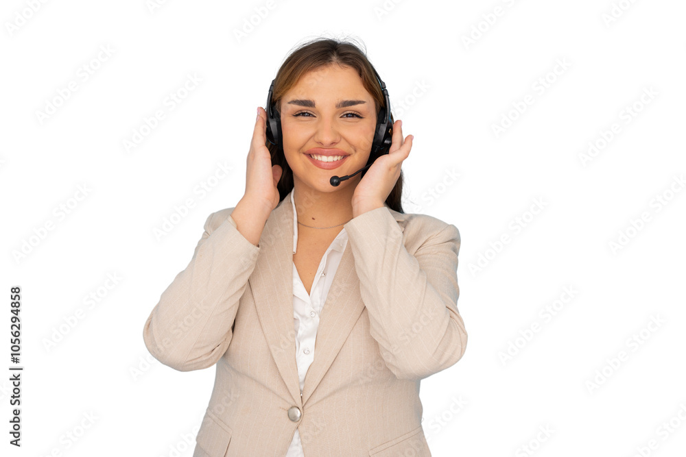 Customer service representative ready to assist Customer service representative ready to assist