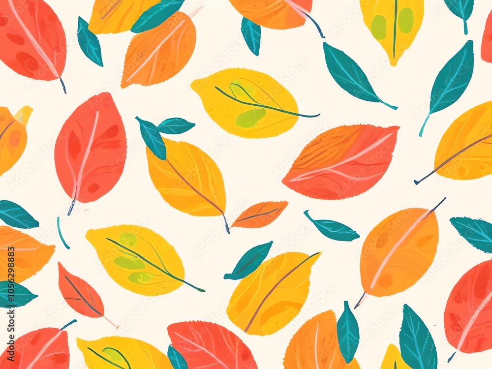 Autumn Leaves Pattern Autumn Leaves Pattern