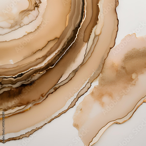 white and brown background