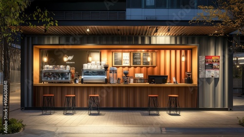 Wallpaper Mural minimal coffee shop	 Torontodigital.ca