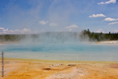 Yellowstone National Park Spring