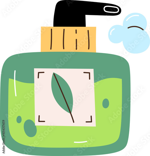 Organic Liquid Soap Tube