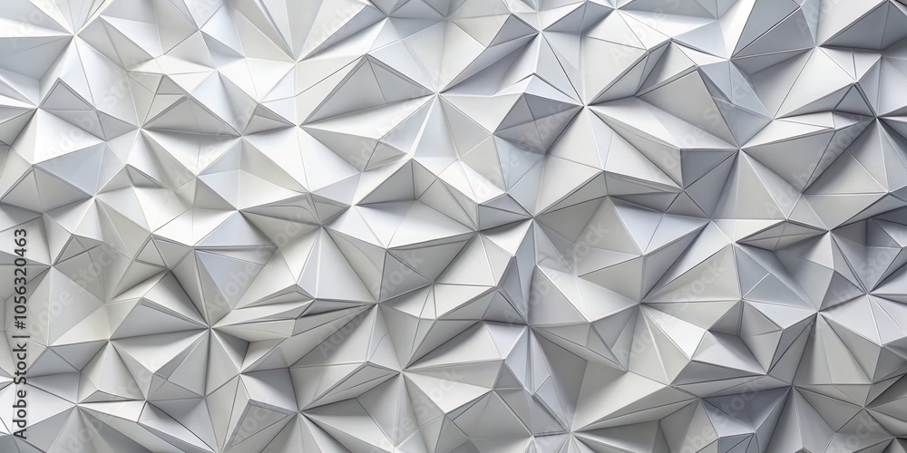 Abstract White Geometric Pattern of Interlocking Triangles Forming a Textured Surface Abstract White Geometric Pattern of Interlocking Triangles Forming a Textured Surface
