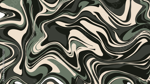 Fluid Camouflage Patterns