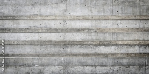 Weathered Concrete Wall With Horizontal Lines and Slight Color Variation