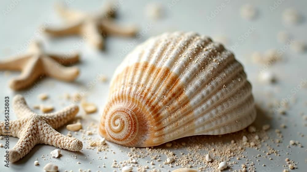 Capture intricate seashell on surfaces for a beach-inspired look. Capture intricate seashell on surfaces for a beach-inspired look.
