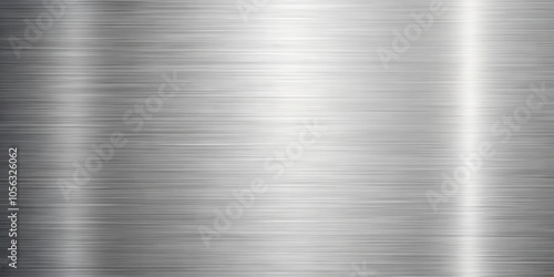 A seamless, silver metallic texture with a brushed finish and subtle horizontal lines reflecting a soft light.