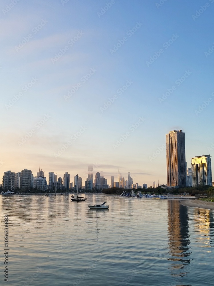 Fototapeta premium Gold Coast Water fog