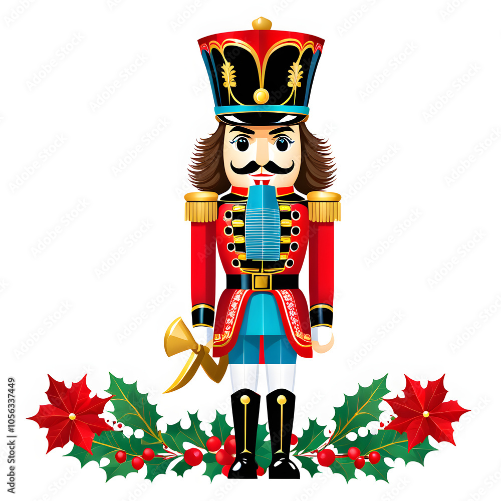 nutcracker isolated on white background nutcracker isolated on white background