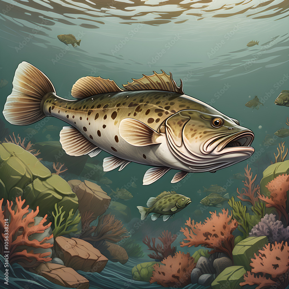 Obraz premium fish in the water