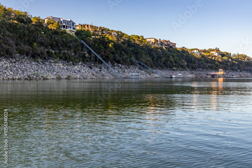 Houses around Colorado river