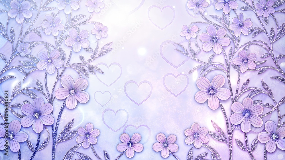 abstract floral background abstract floral background