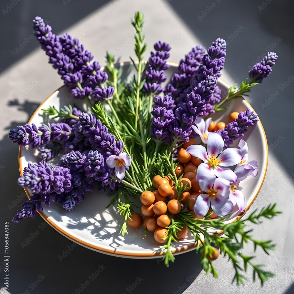 Beautiful Lavender Stems with Delicate Purple Blooms for Stock Photography in Organic Living and Home Decor Themes Beautiful Lavender Stems with Delicate Purple Blooms for Stock Photography in Organic Living and Home Decor Themes