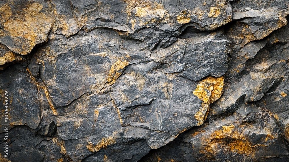 Close-Up Texture of Rough Gray Rock Close-Up Texture of Rough Gray Rock