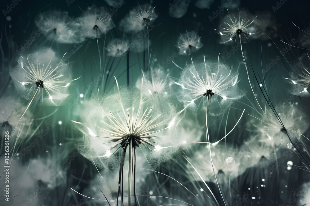 Obraz premium dandelion head