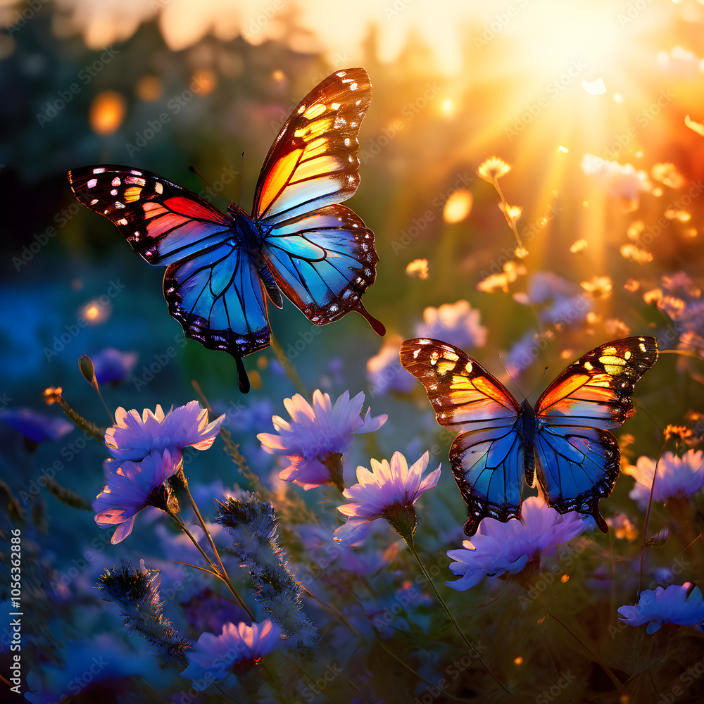 butterflies in sunlight butterflies in sunlight