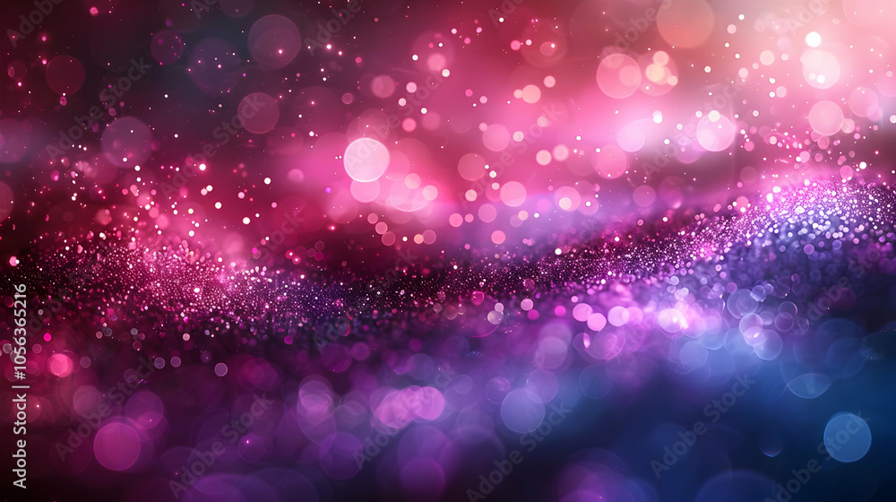 Abstract Background with Purple and Blue Bokeh Lights Abstract Background with Purple and Blue Bokeh Lights
