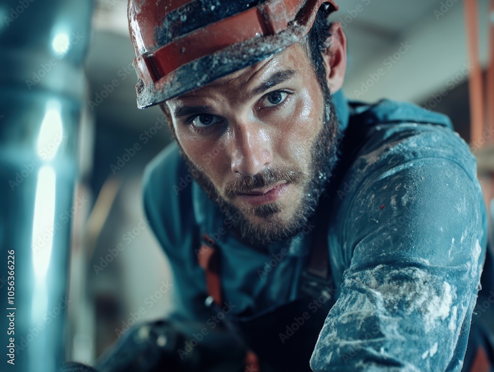 Construction Worker in Progress