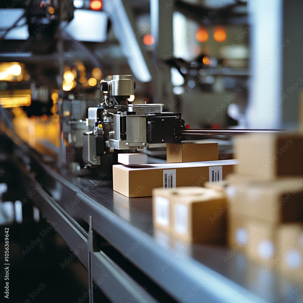 conveyor belt in warehouse conveyor belt in warehouse