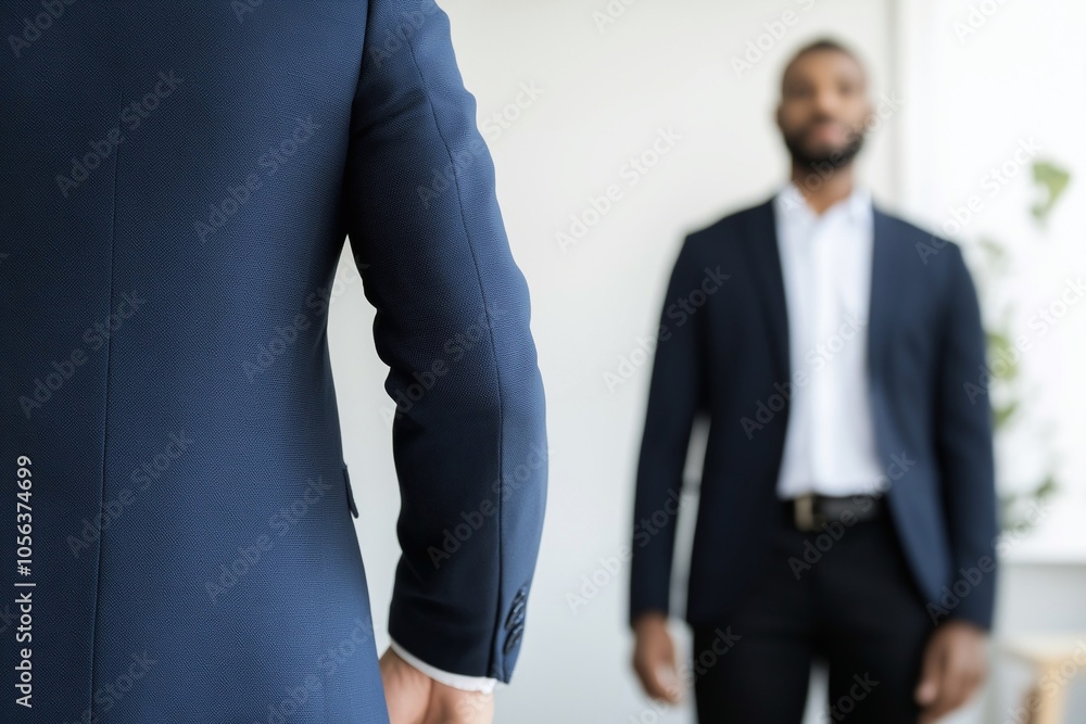 A recruiter will face the job seeker and conduct an interview. Recruitment and interview, job search, job concept. A recruiter will face the job seeker and conduct an interview. Recruitment and interview, job search, job concept.