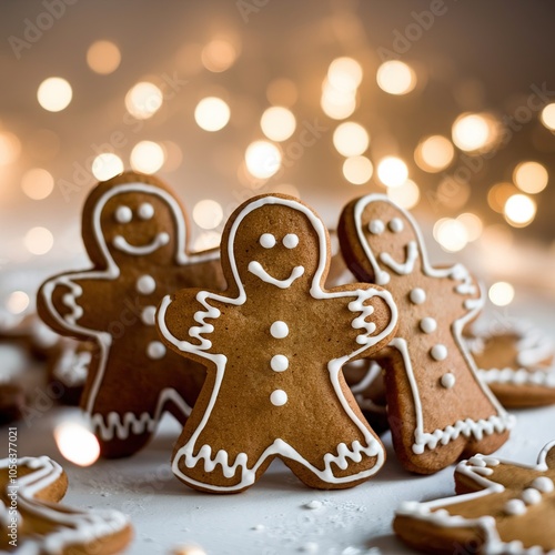 gingerbread man shaped cookies