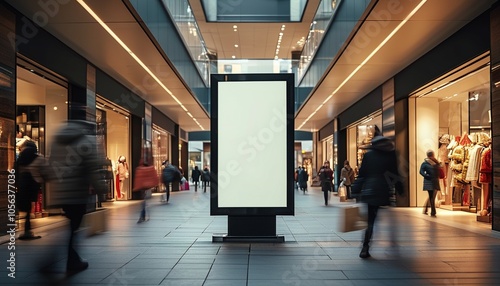 Empty billboard or sign board or signage for poster, digital sign or advertising mockup.