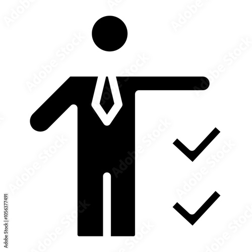 user checklist icon manager candidate account 